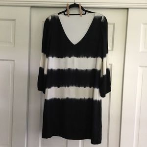 Anthropologie Tie-dyed dress